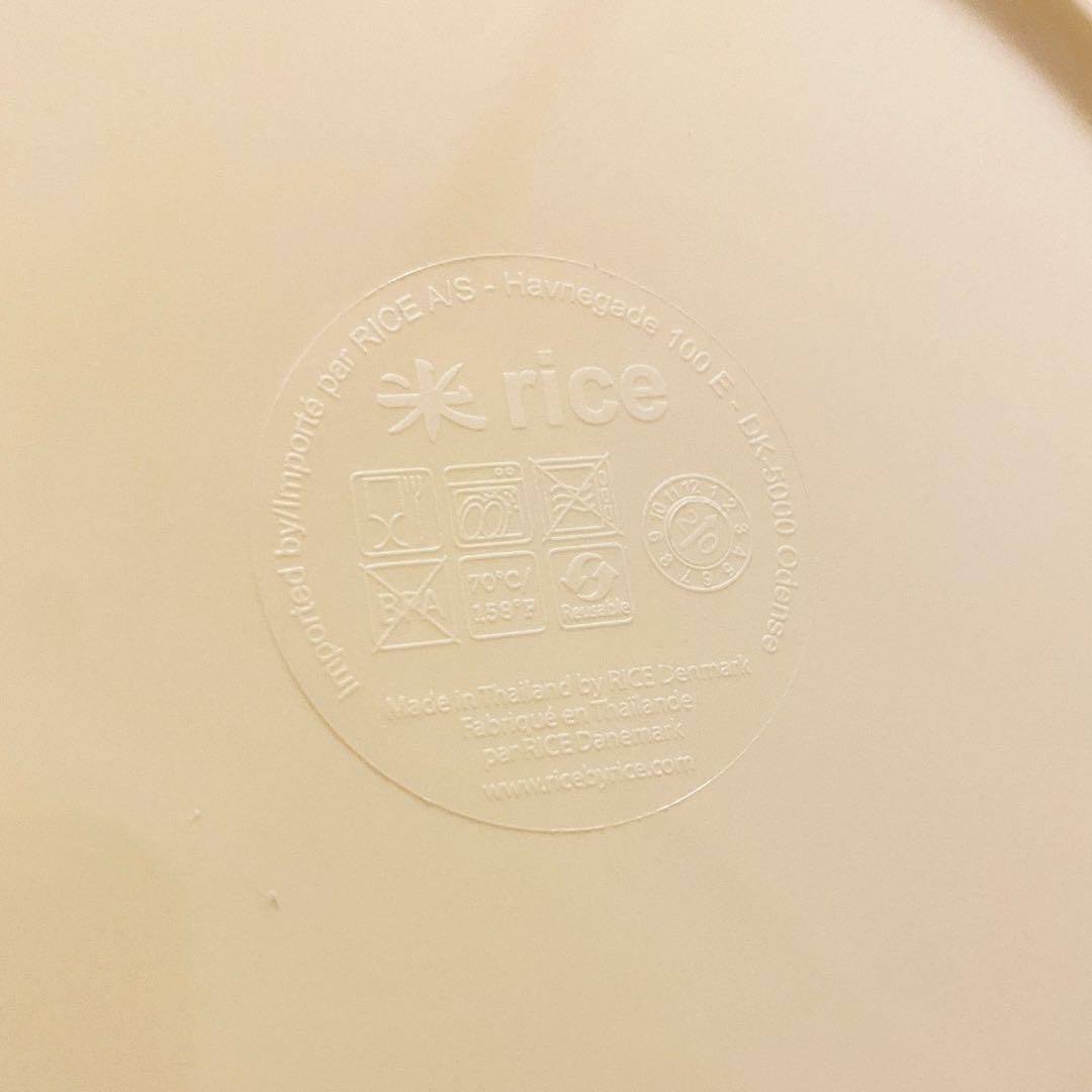 rice お皿（中） 柄×6