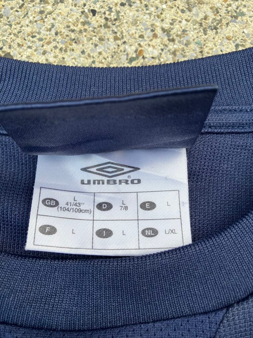 【希少】アンブロxイングランド代表 トレーニングトップ ユニフォーム　XL