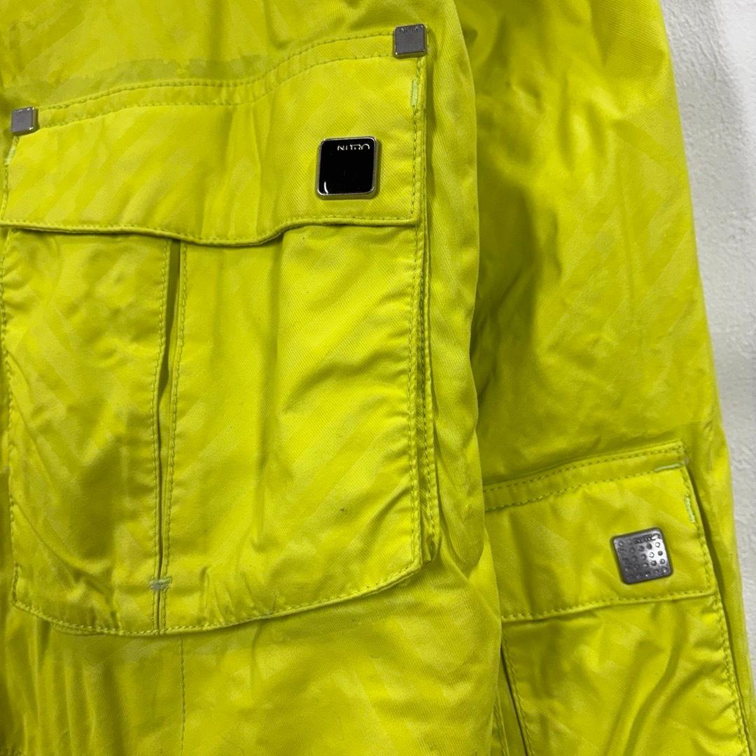 NITRO スノーボードジャケット シェルジャケット イエロー L
