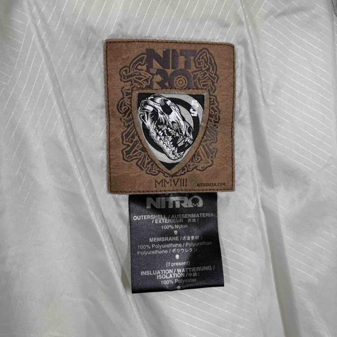 NITRO スノーボードジャケット シェルジャケット イエロー L