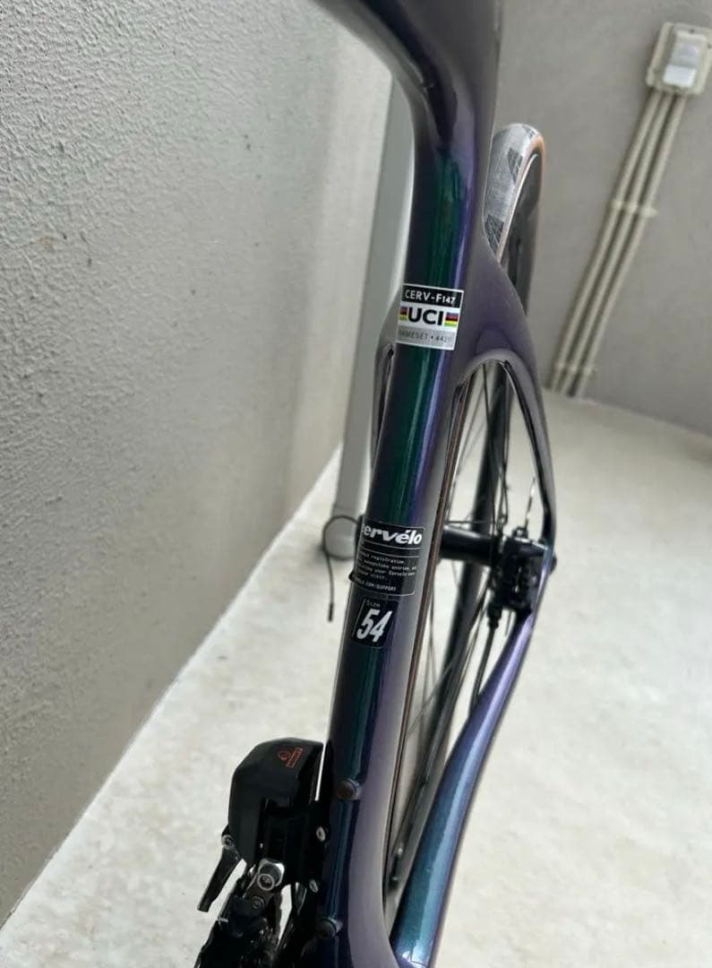 完成車di2 Cervelo S5風　中華カーボンフレーム　ロードバイ