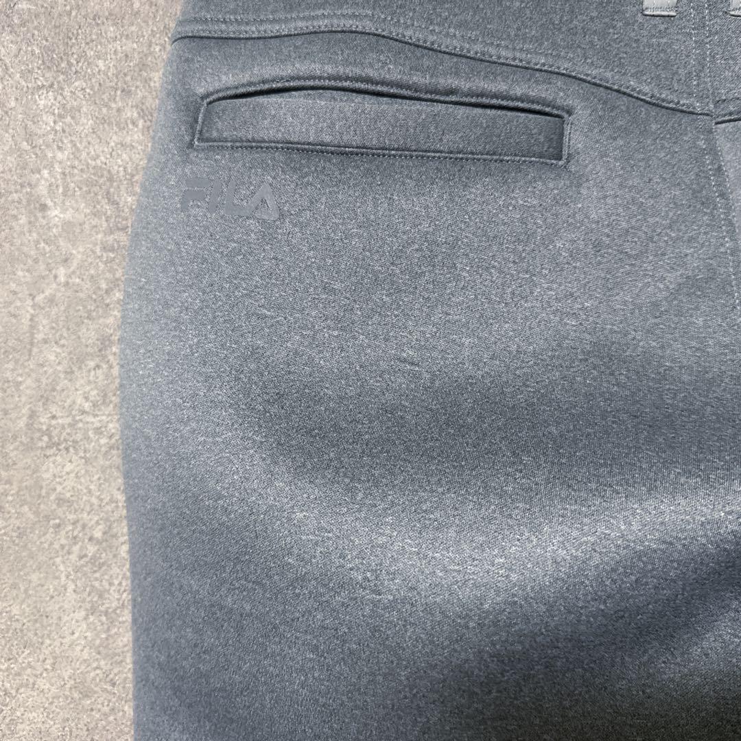 FILA GOLF フィラゴルフ 中綿 切り替え パンツ ズボン グレー 82