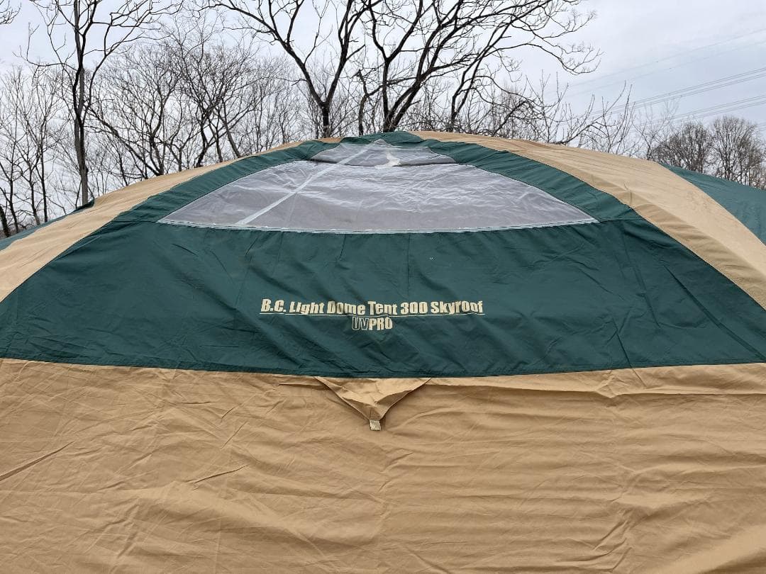 中古！【Coleman】 コールマン B.Cライトドームテント300スカイルーフ