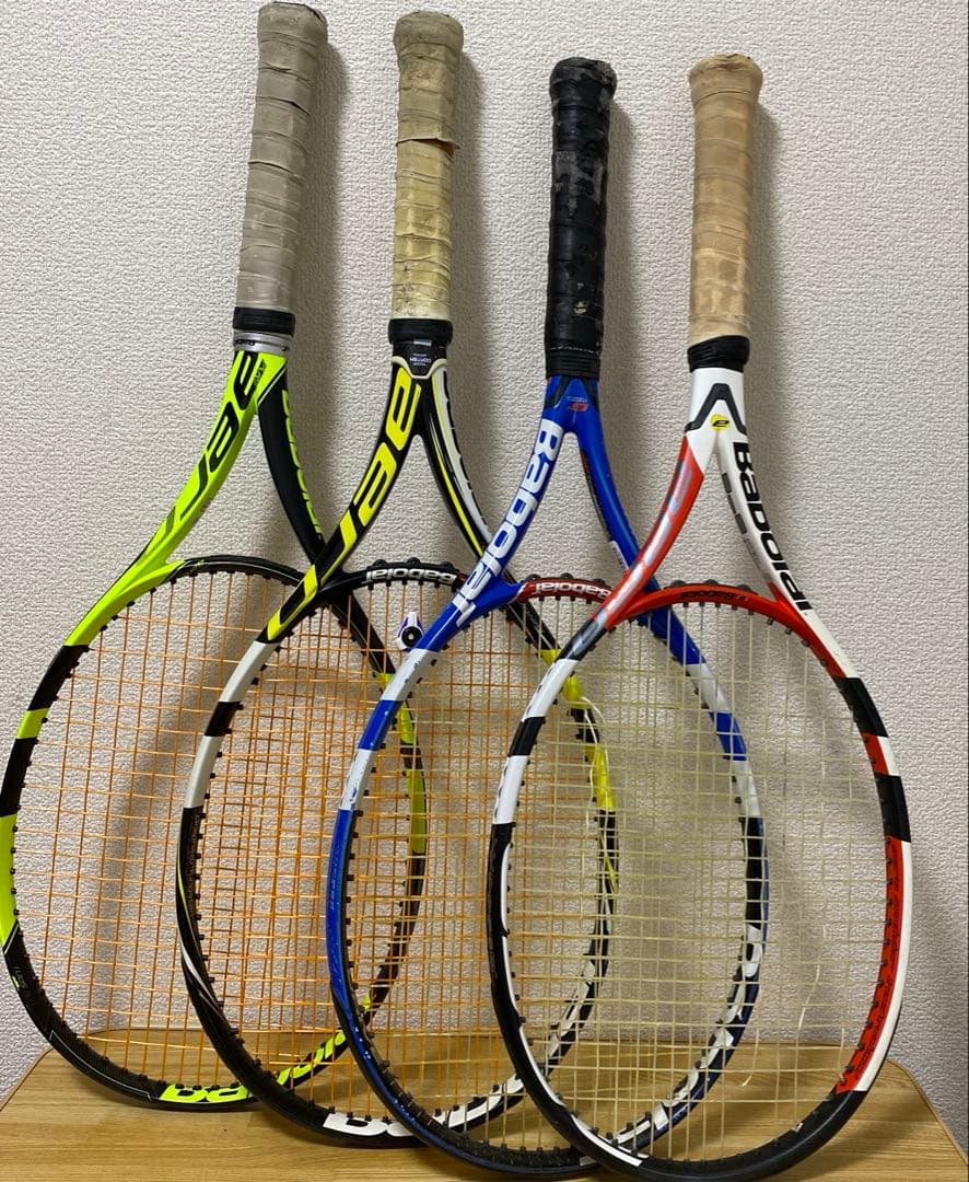 Babolat テニスラケット 4本体 エアロシリーズ