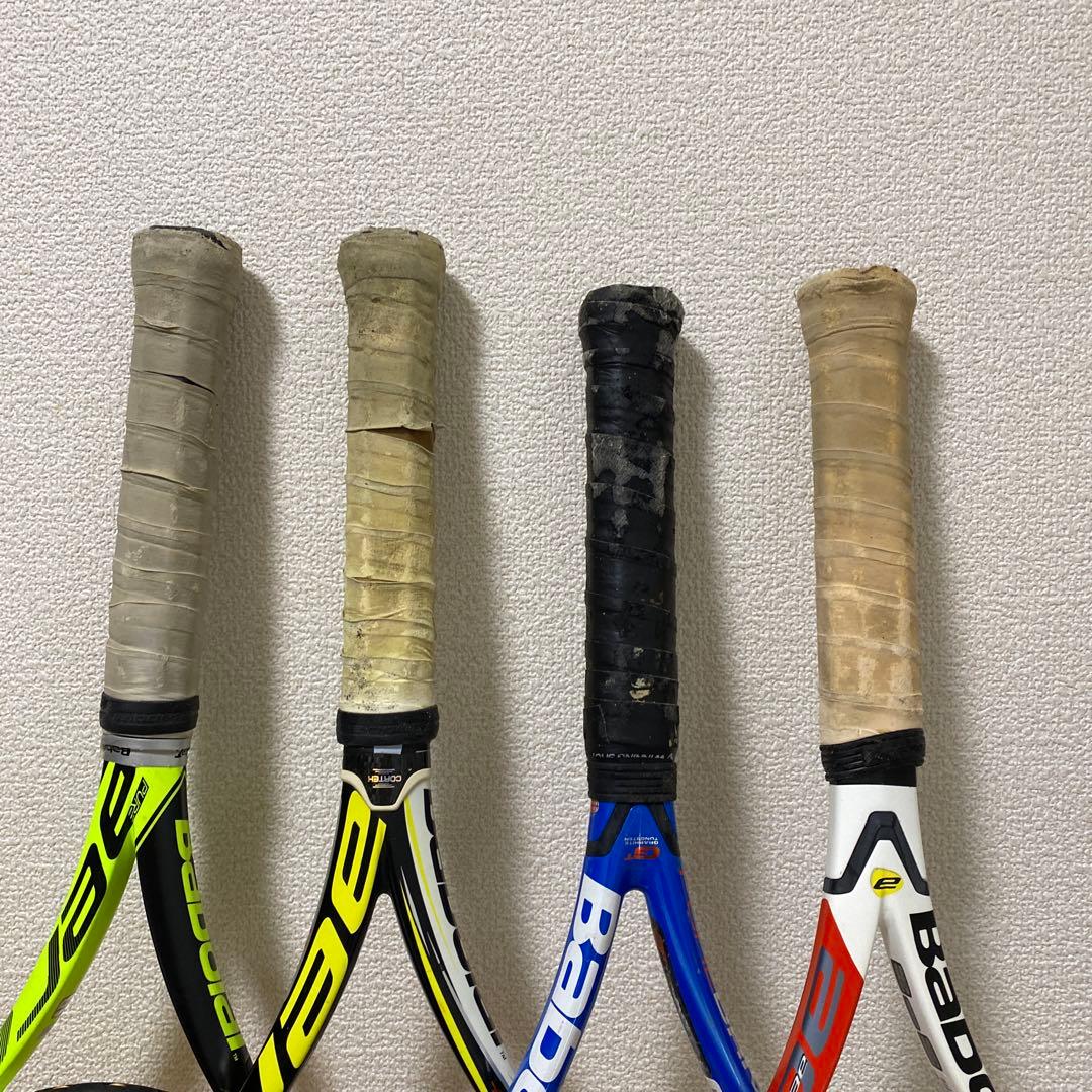 Babolat テニスラケット 4本体 エアロシリーズ
