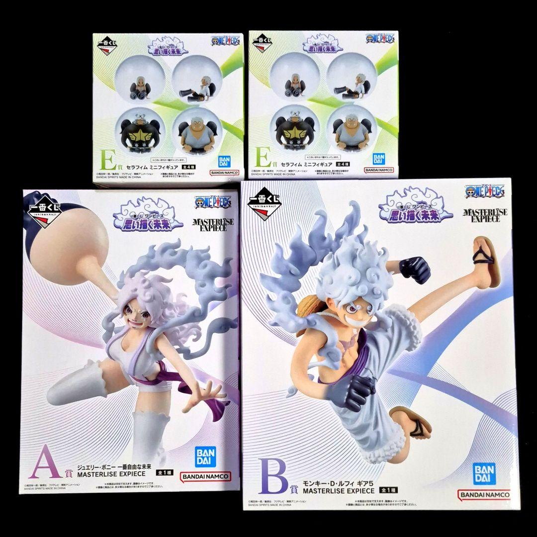 一番くじ ワンピース 思い描く未来 A賞 B賞 E賞 ｘ2 F賞 フィギュア