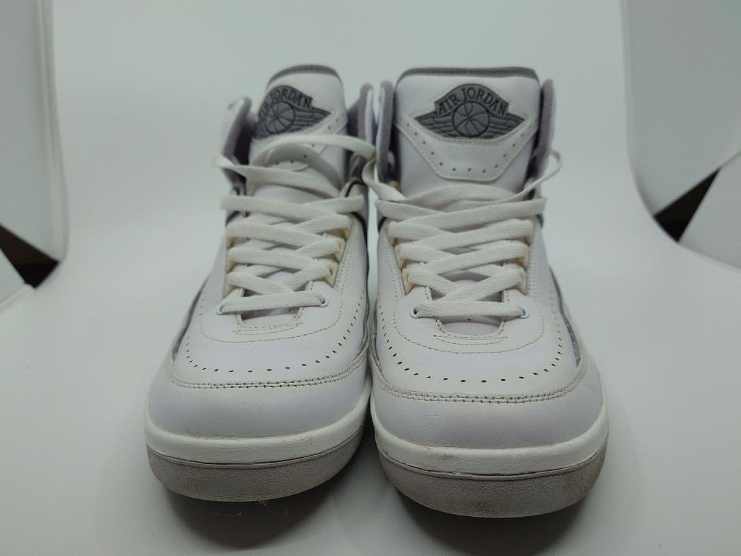 NIKE Air Jordan 2 ホワイト/グレー 27cm UK8