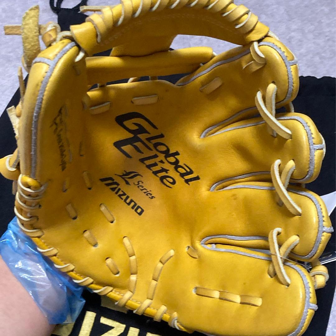 ミズノ グローバルエリート 一般 大人用 軟式 内野 野球 グローブ グラブ