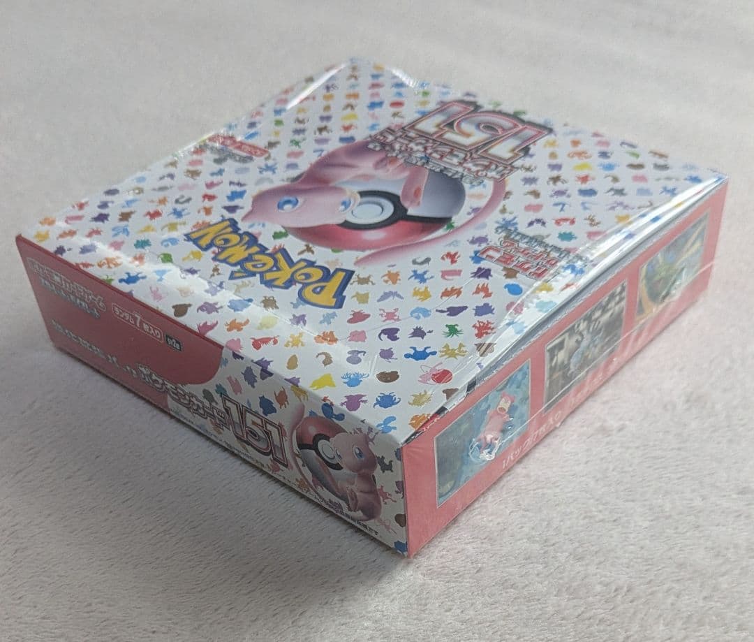 ポケモンカード151　未開封BOX　シュリンク付き