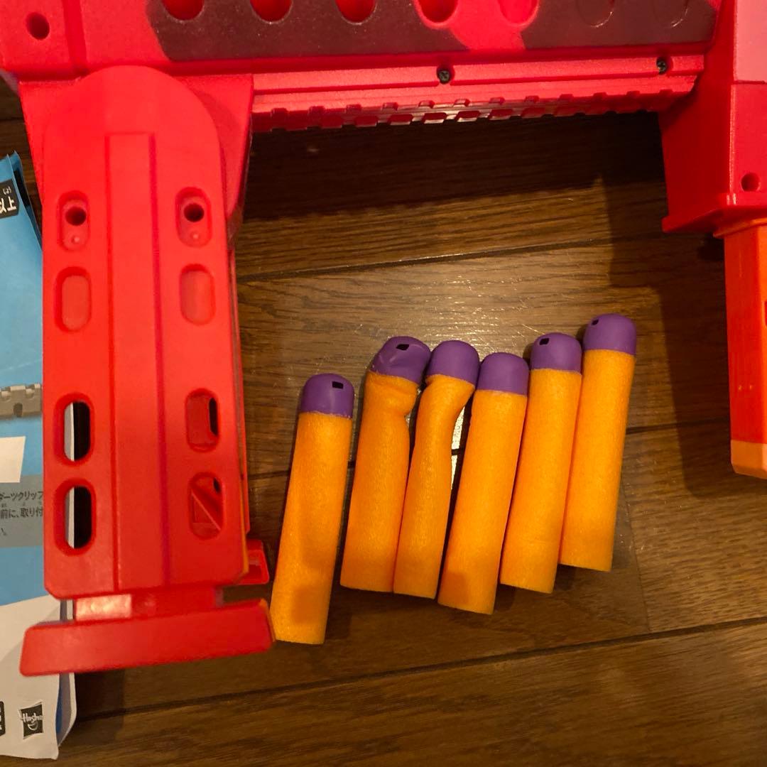 NERF FORTNITE HEAVY SR トイガン　説明書、箱、ダーツ付き