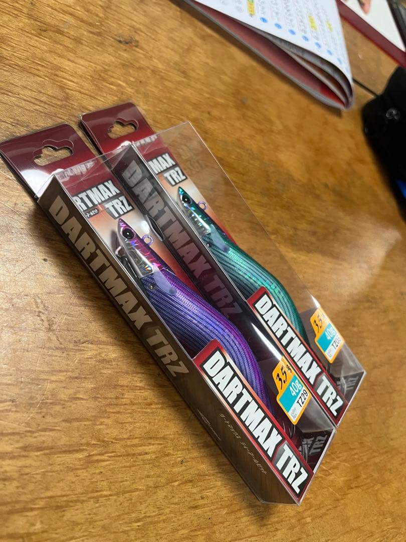 DARTMAX TRZ 40g エギ　2個セット　パープル　3.5号