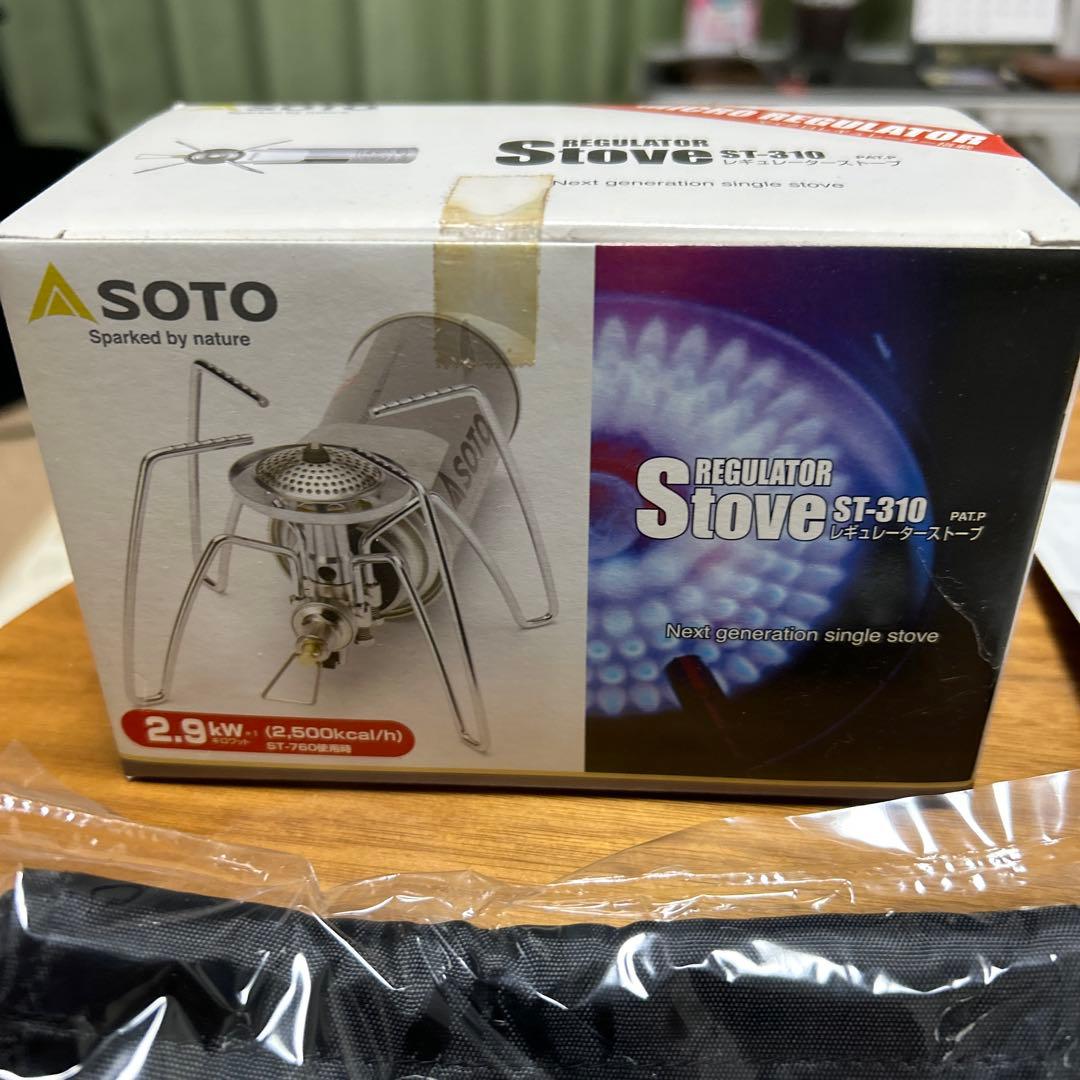 SOTO レギュレーター ストーブ ST-310＋レギュラーガス3本セット