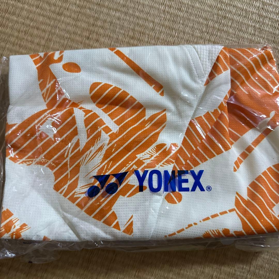 YONEX バドミントンパンツ オレンジ/ホワイト