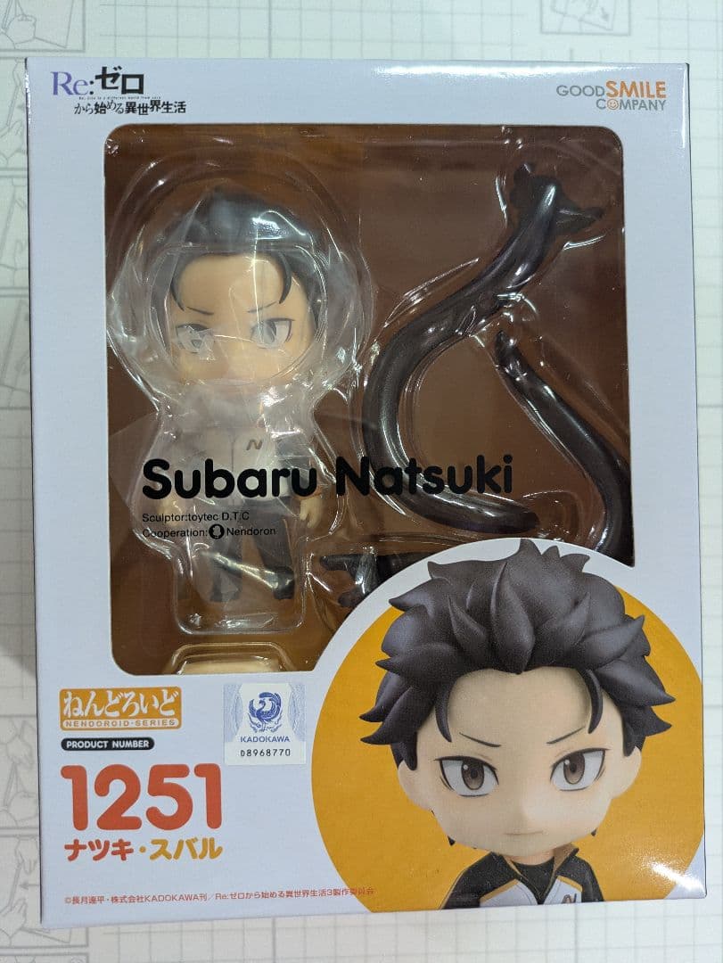Re:ゼロ エミリア ベアトリス スバル ねんどろいど ３体セット