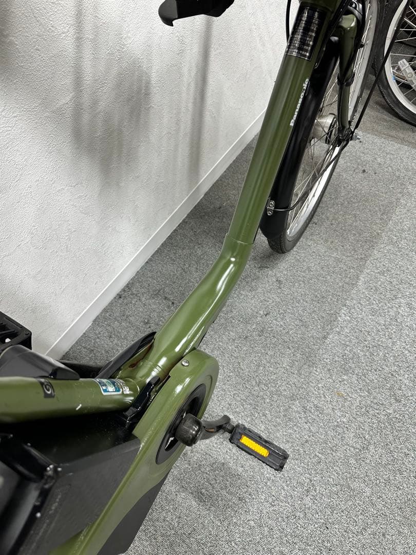 3人乗り電動アシスト自転車　パナソニック製　22インチ子供乗せシート付き　買い得