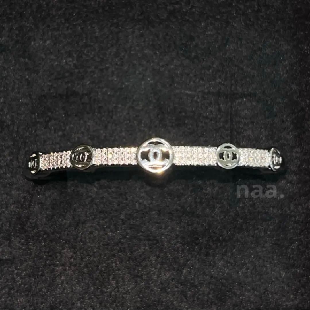 【2個セット】新品未使用✧ シャネル CHANEL ロゴバングル ブレスレット