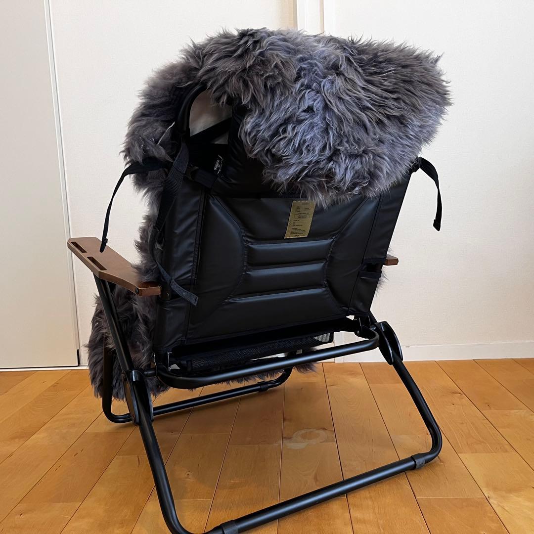 【AS2OVチェアにシンデレラ】天然ムートンラグ　50cm×120cm
