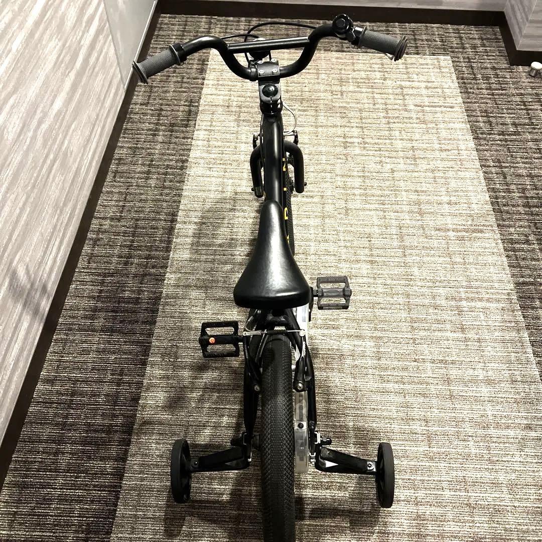 MARIN 16インチ 補助輪付自転車 マットブラック