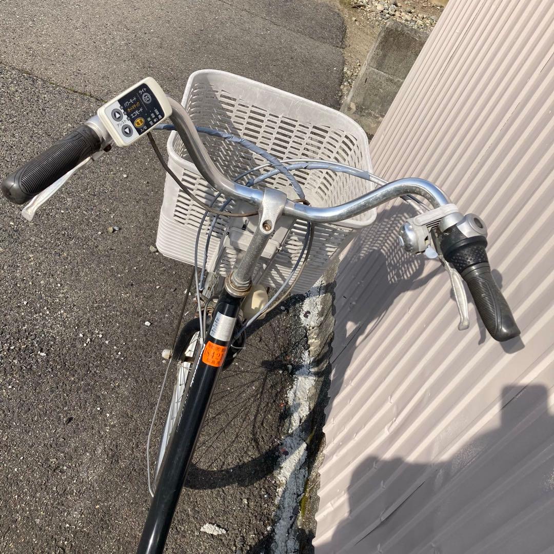 電動アシスト自転車 シティタイプ 前カゴ付き