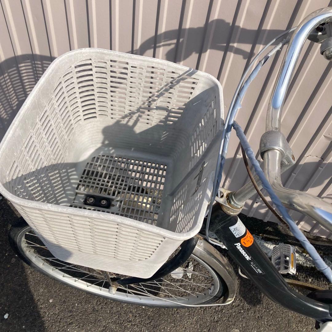 電動アシスト自転車 シティタイプ 前カゴ付き