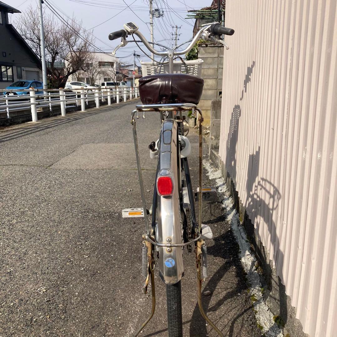 電動アシスト自転車 シティタイプ 前カゴ付き