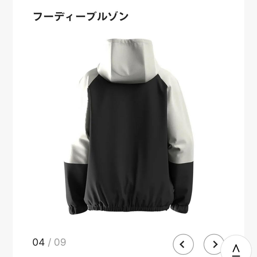 【千葉ロッテマリーンズ】フーディーブルゾン　XL