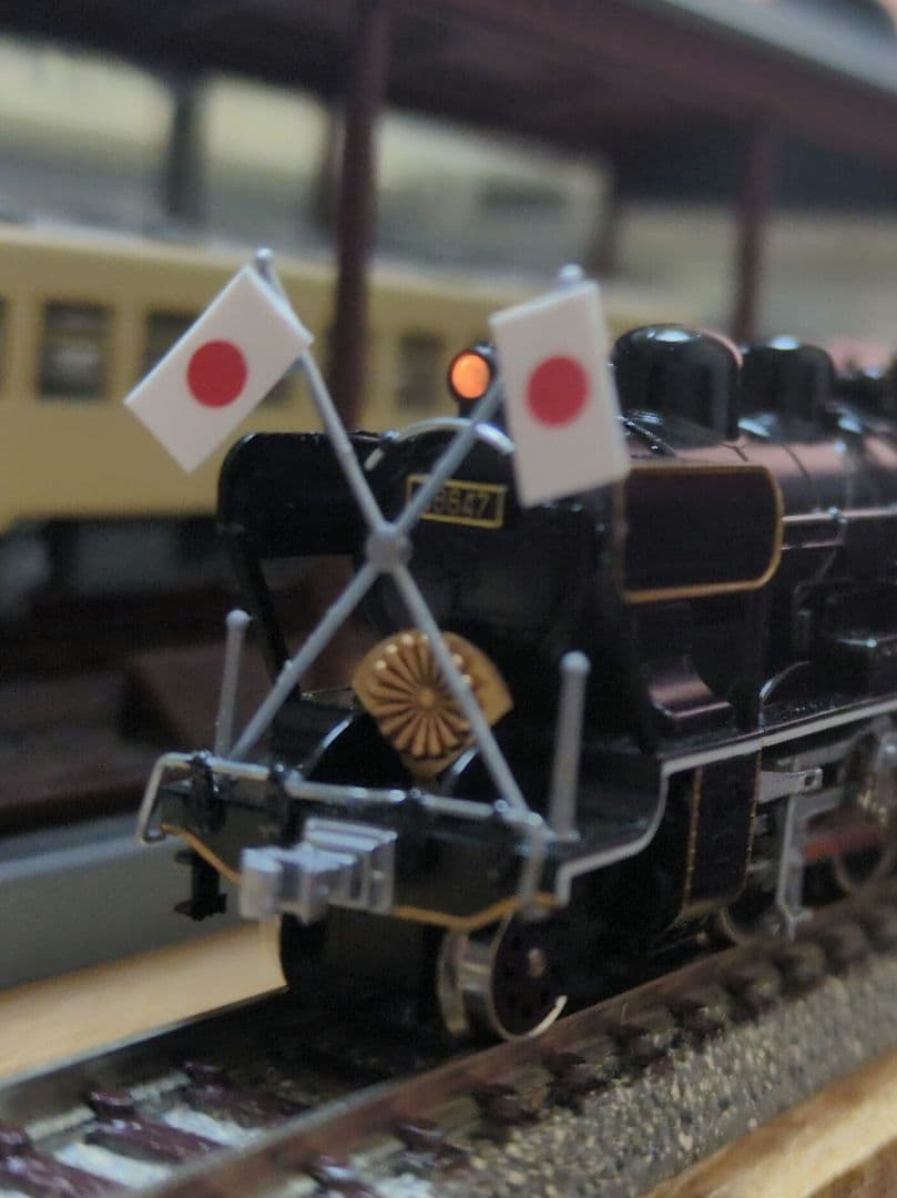 鉄道模型 8620型 48647 お召指定機 蒸気機関車