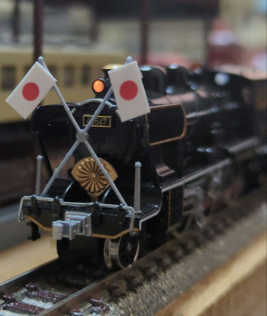 鉄道模型 8620型 48647 お召指定機 蒸気機関車