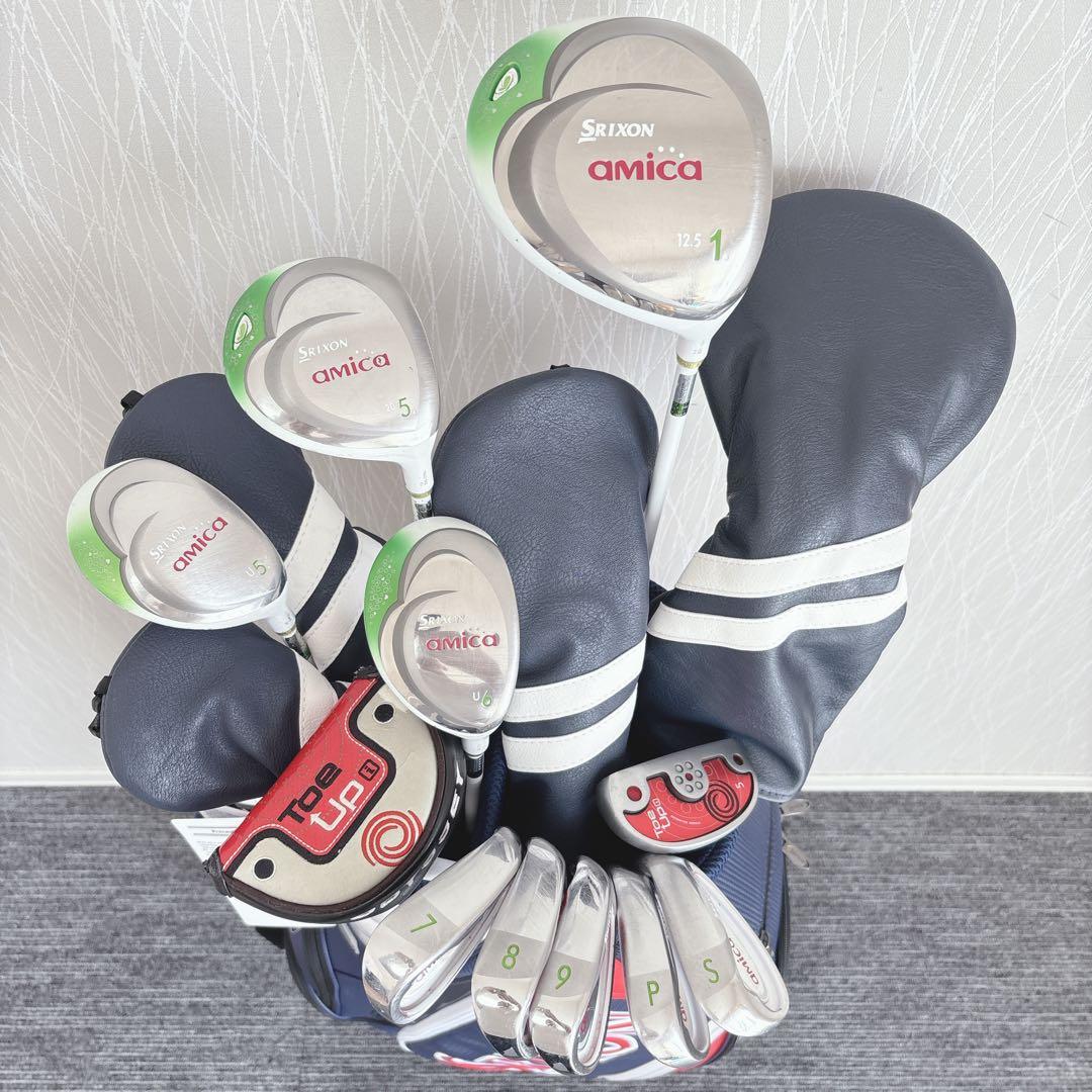 超豪華❗SRIXON/スリクソン 初心者 レディース 優しい 本格派ゴルフセット