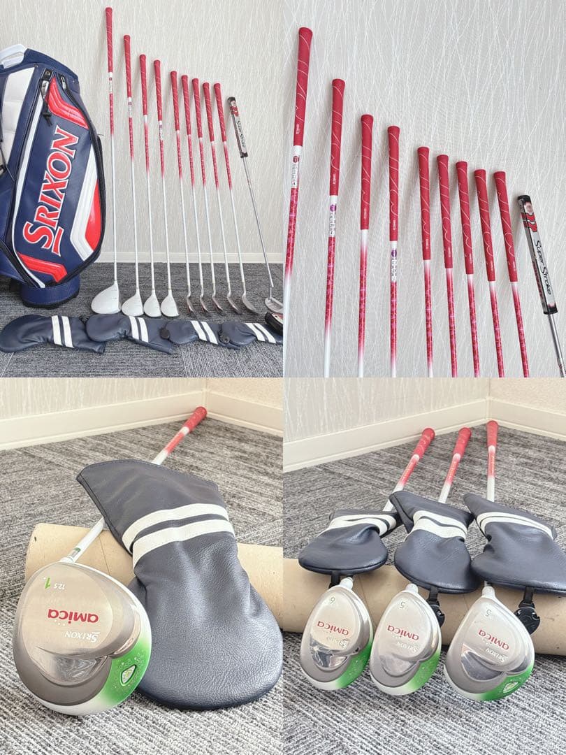 超豪華❗SRIXON/スリクソン 初心者 レディース 優しい 本格派ゴルフセット