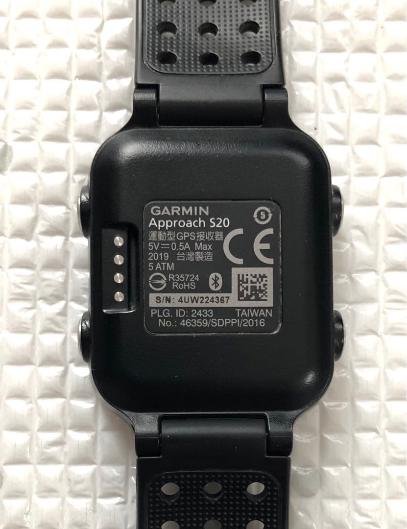 GARMIN Approach S20 ブラック GPSゴルフナビ