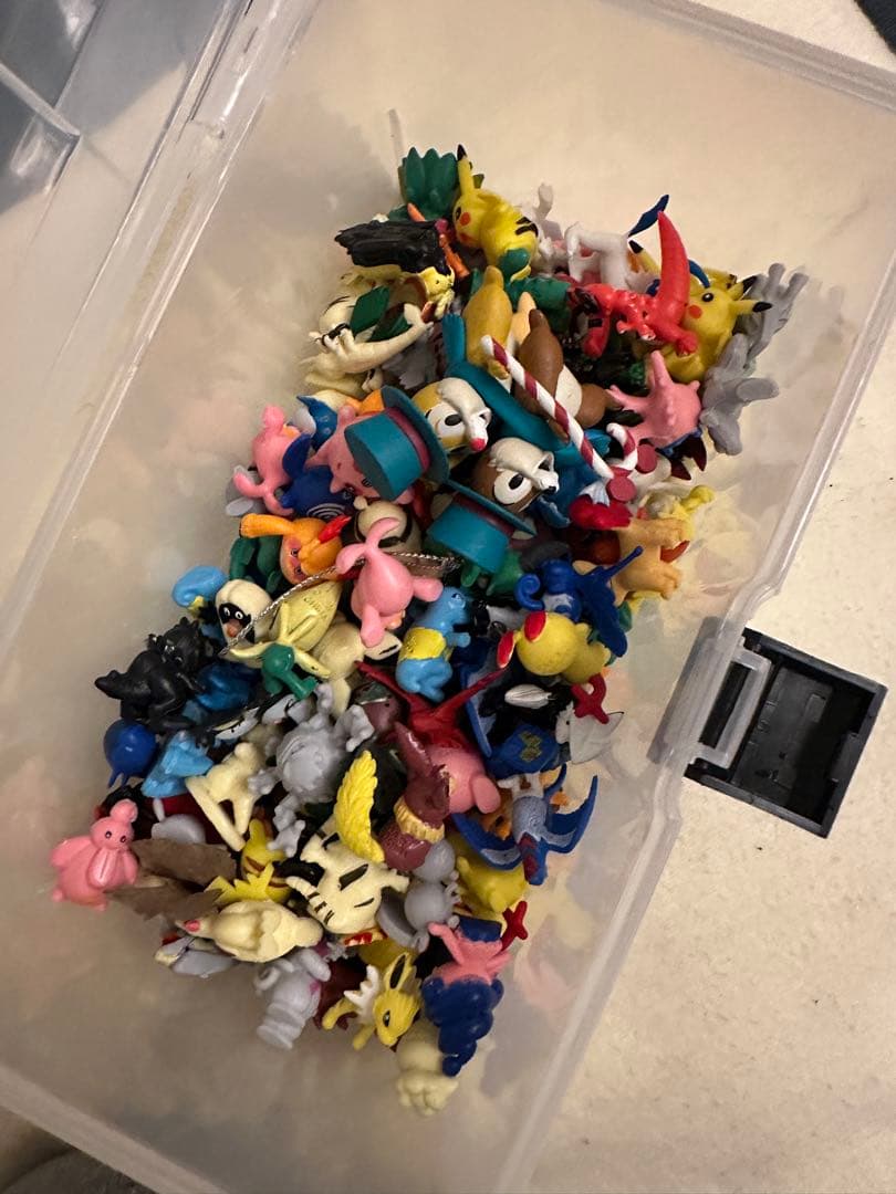 ポケモン 指人形 ソフビ フィギュア　まとめ売り 100体以上 カード　ゲーム