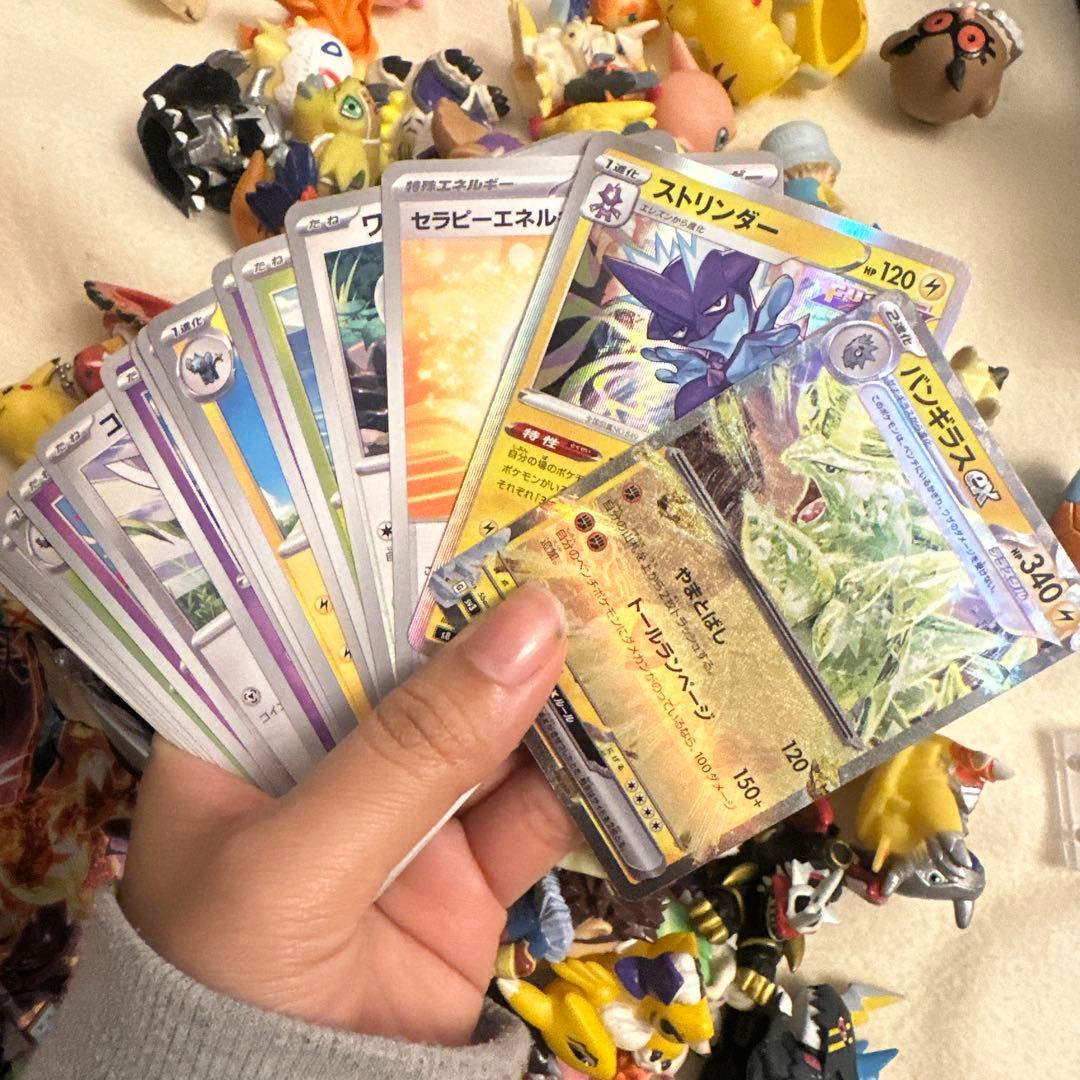 ポケモン 指人形 ソフビ フィギュア　まとめ売り 100体以上 カード　ゲーム