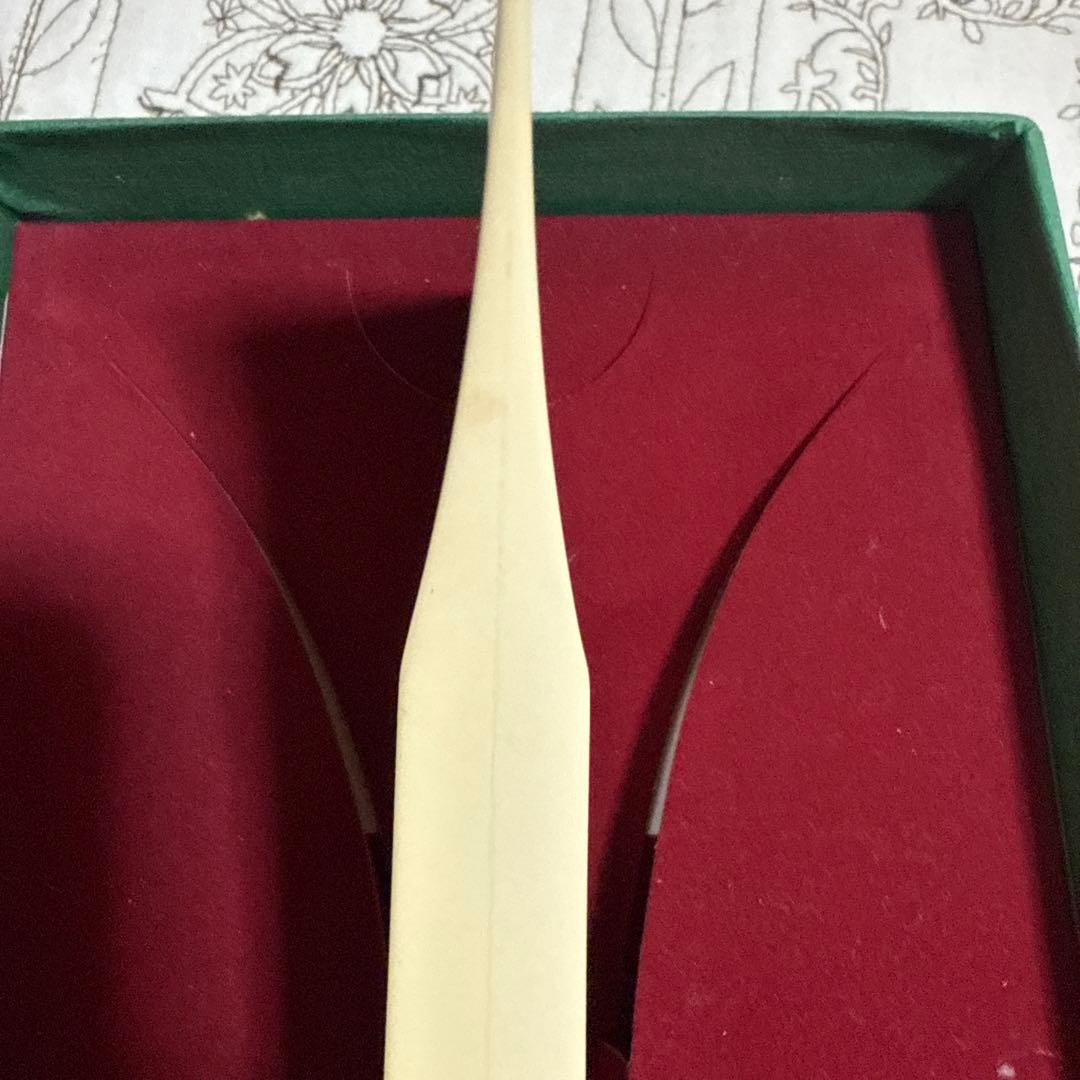 地歌撥　アイボラー