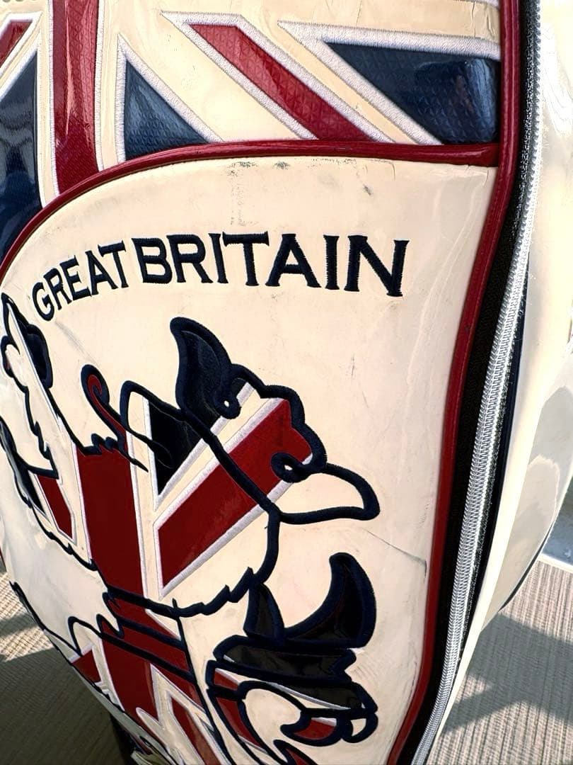Admiral ゴルフ　キャディバッグ イギリス国旗デザイン