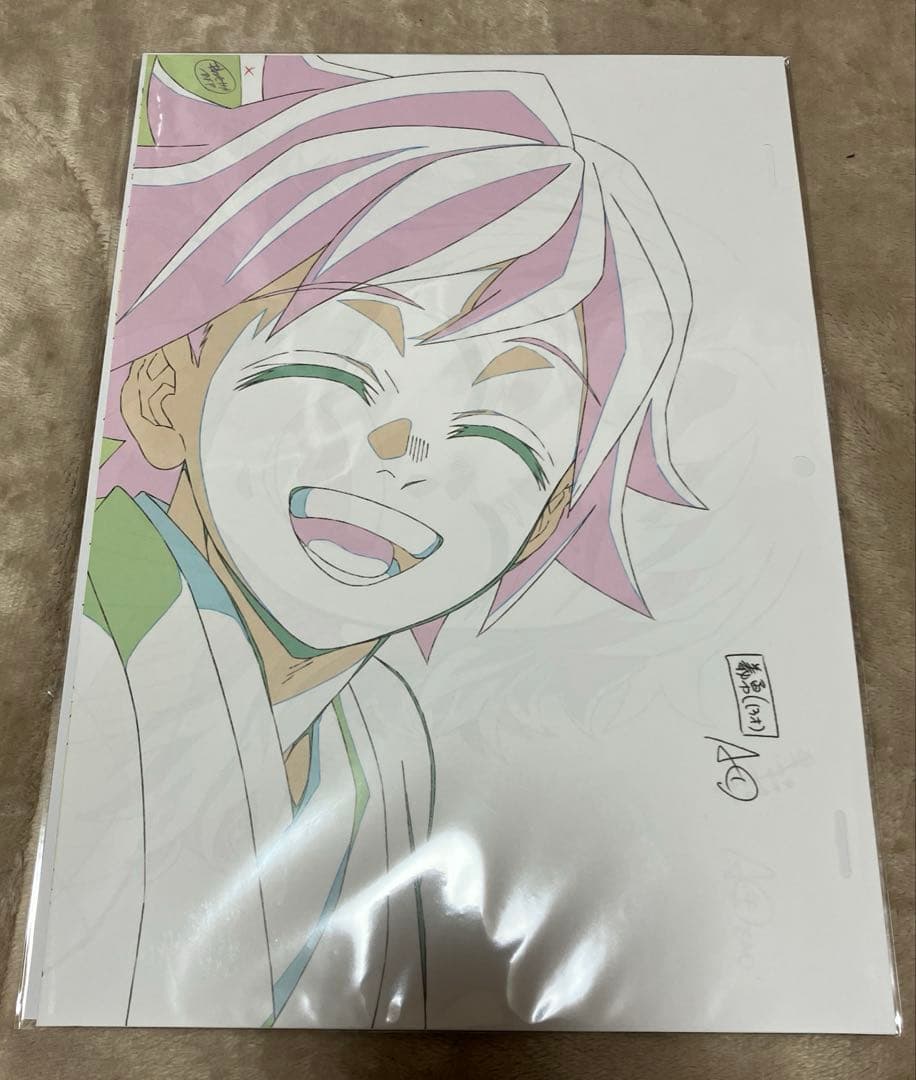 鬼滅の刃 ufotable DVD特典色紙、複製原画セット