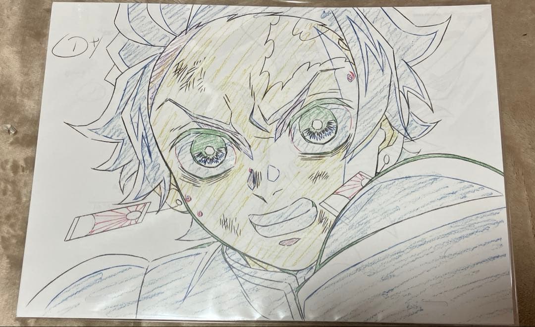 鬼滅の刃 ufotable DVD特典色紙、複製原画セット