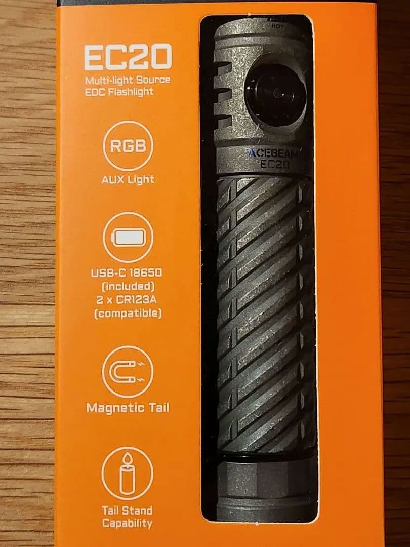ACEBEAM EC20 ti チタン SFT-25R 6500K 限定品 新品