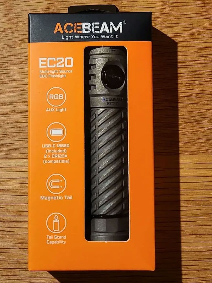 ACEBEAM EC20 ti チタン SFT-25R 6500K 限定品 新品