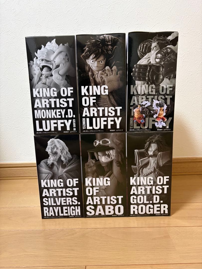 【未開封】KING OF ARTIST ワンピース 6体セット