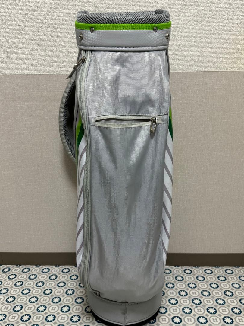 中古 TaylorMade ゴルフバッグ キャディバッグ グレー ゴルフ