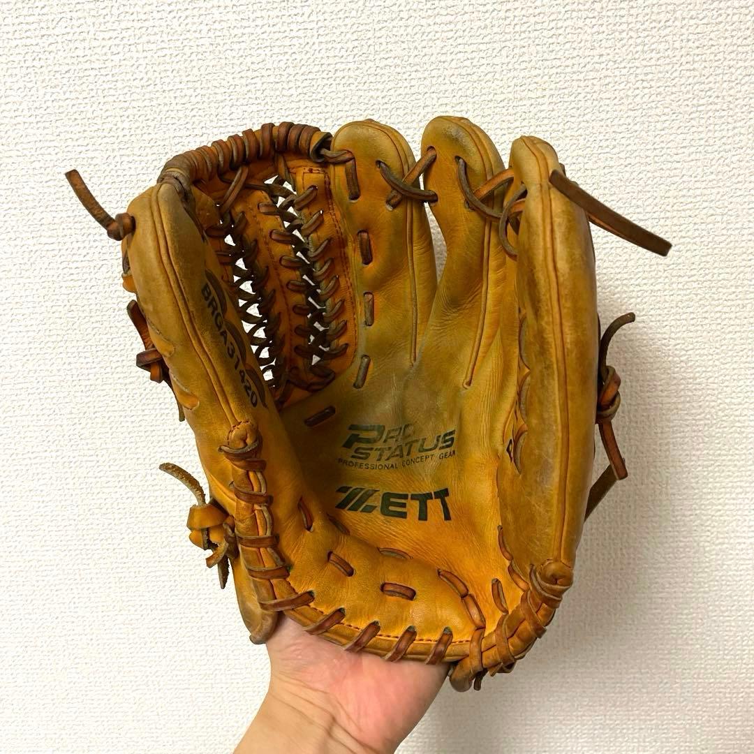 434 ZETT プロステイタス 即戦力 軟式 内野手用グローブ