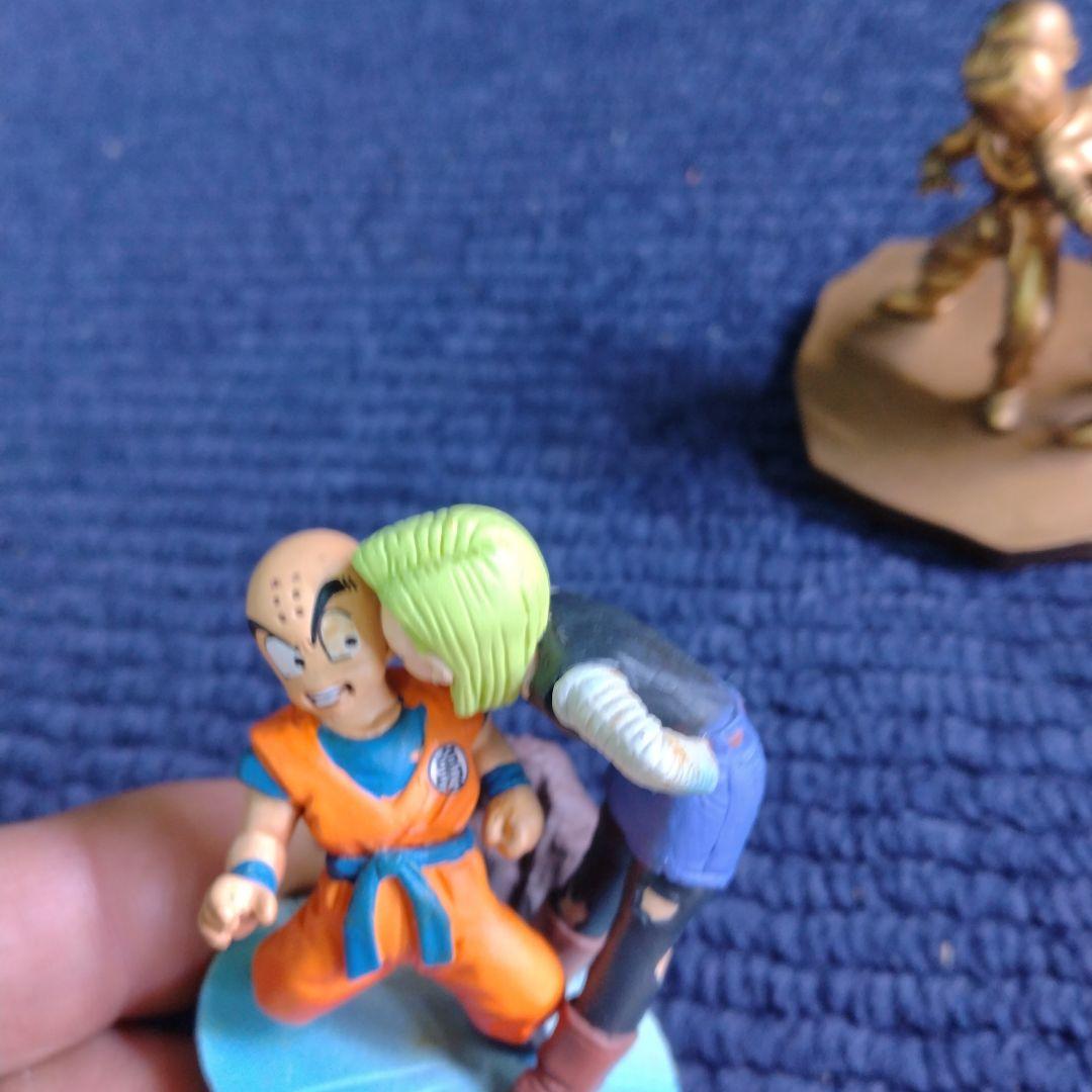 ドラゴンボールフィギュア　ドラカプ　クリリン＆18号
