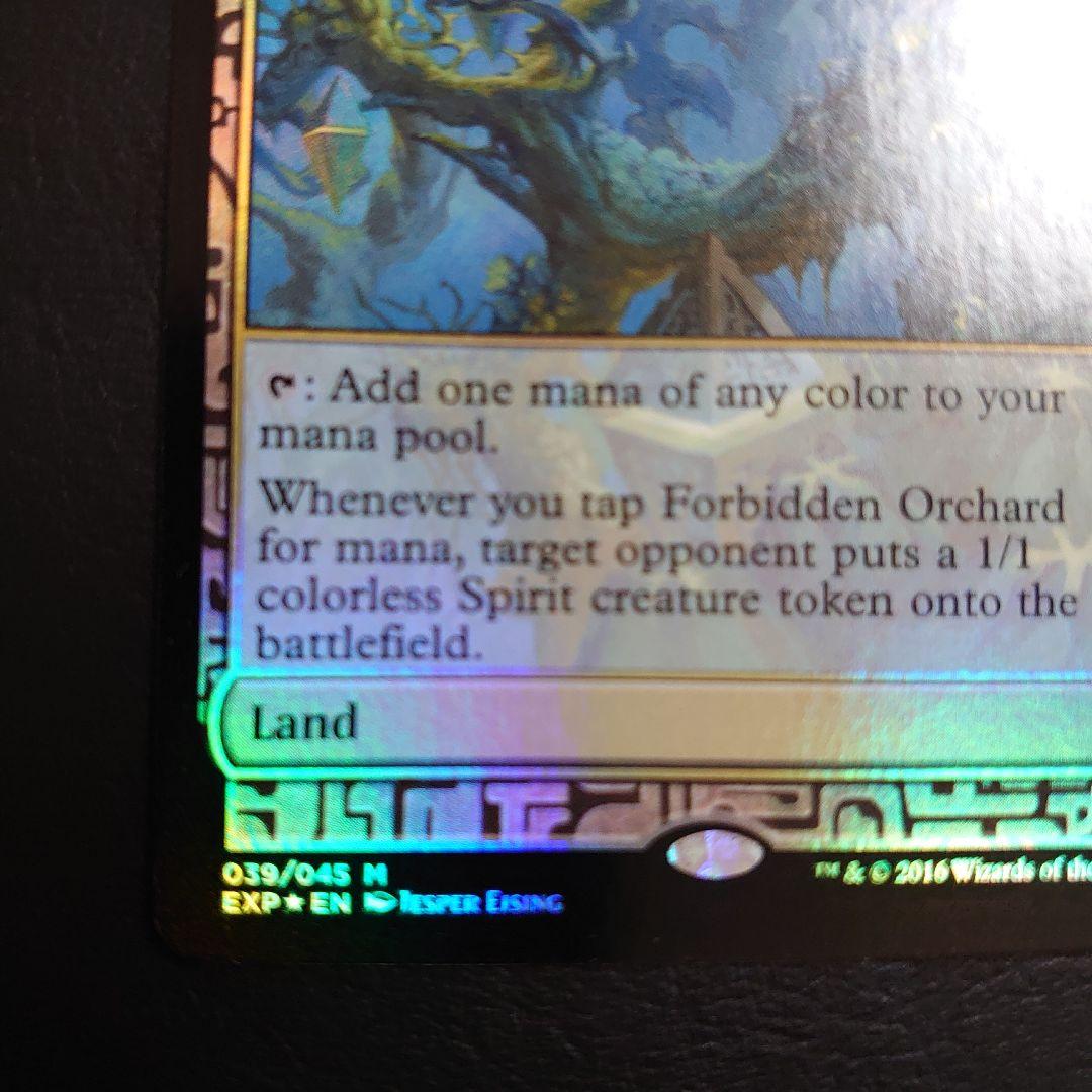 MTG 禁忌の果樹園 Forbidden Orchard EXP マスターピース
