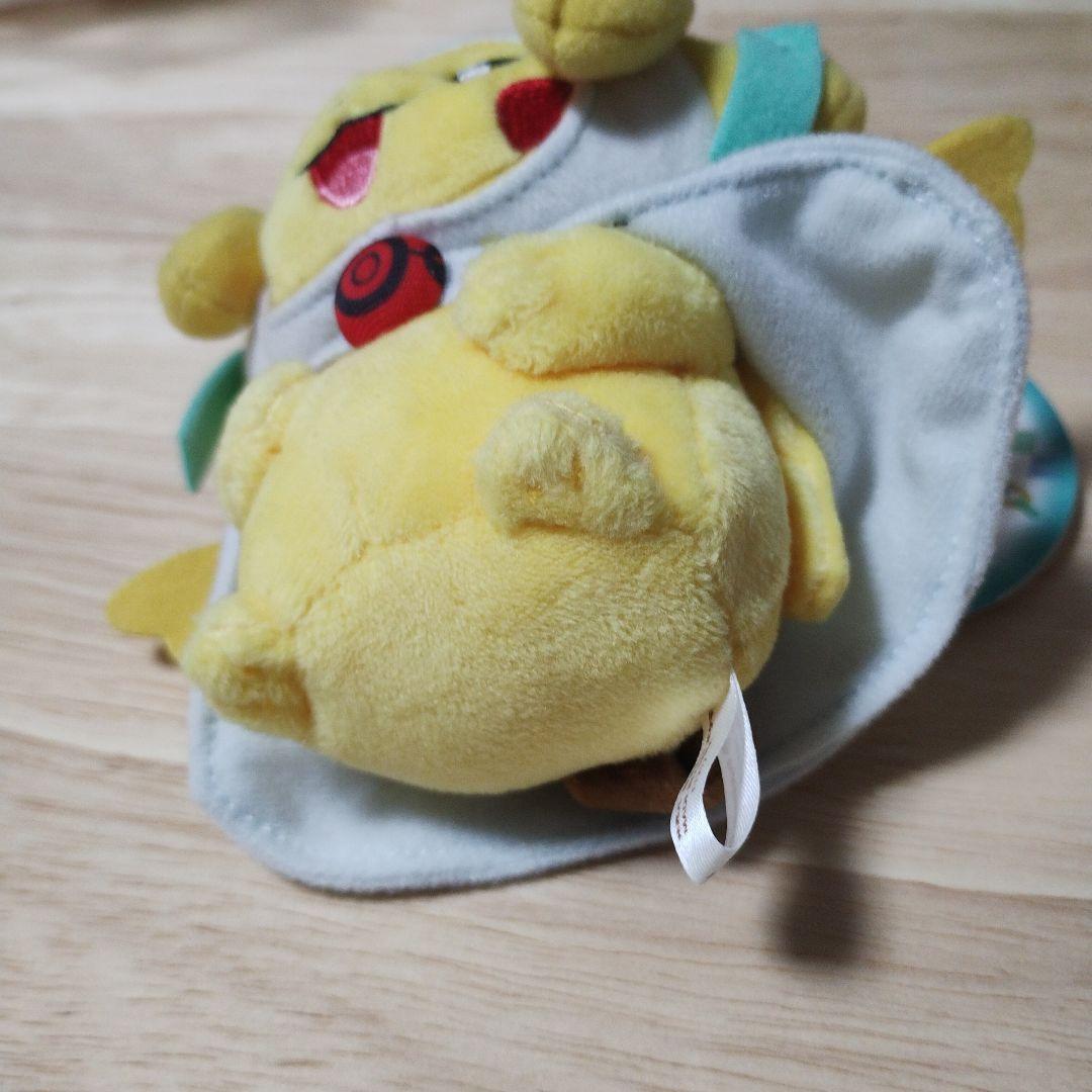 【タグ付き】ポケモンセンタートウホク ピカチュウポンチョ ジラーチ マスコット