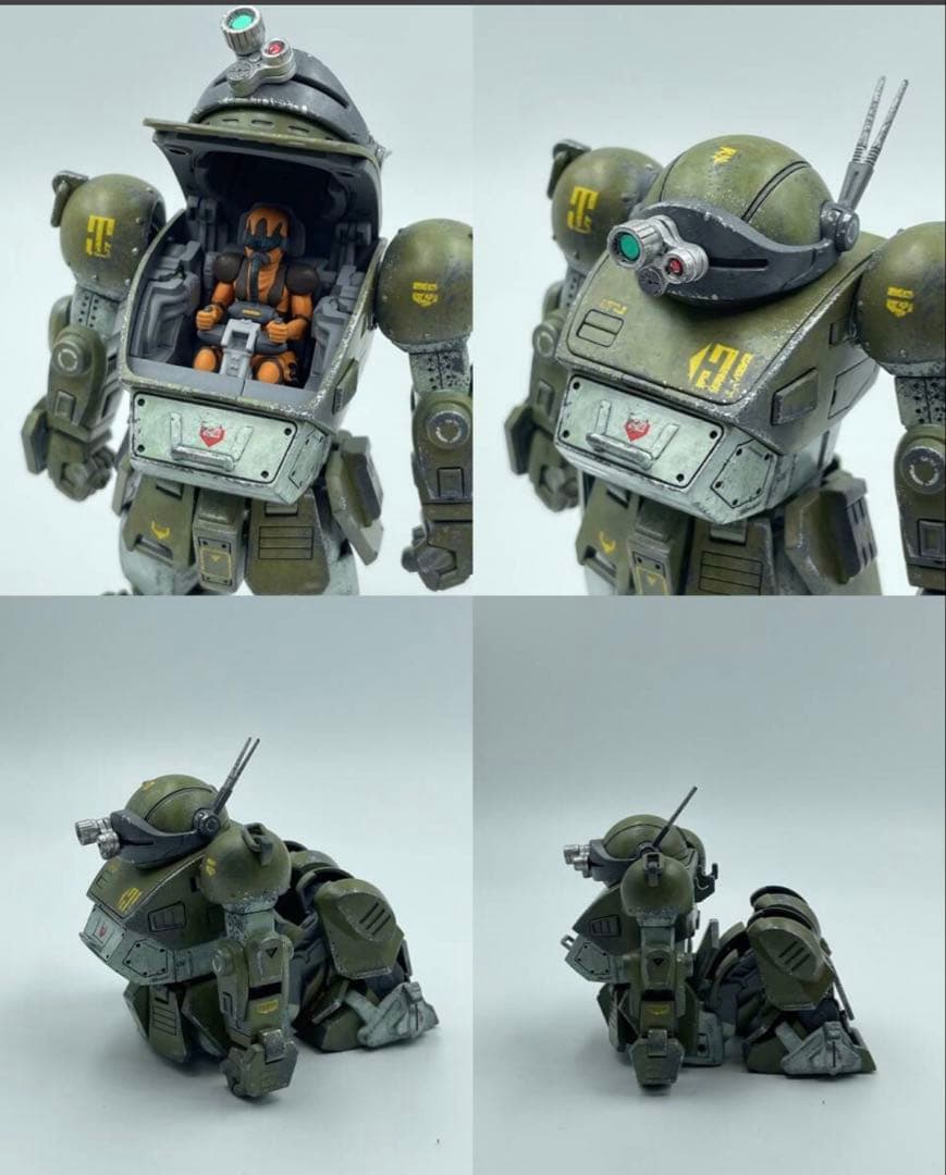 HG スコープドッグ 拡張パーツセット1,2 改造改修　全塗装完成品