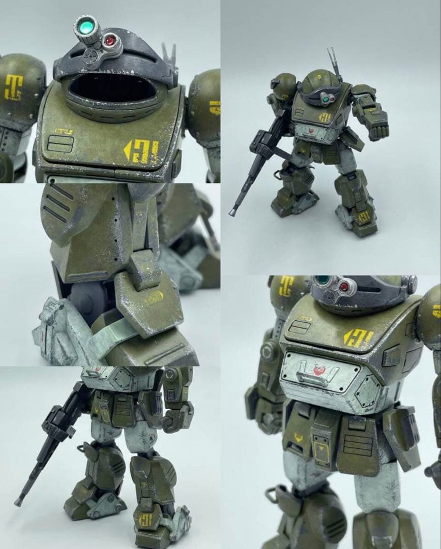 HG スコープドッグ 拡張パーツセット1,2 改造改修　全塗装完成品