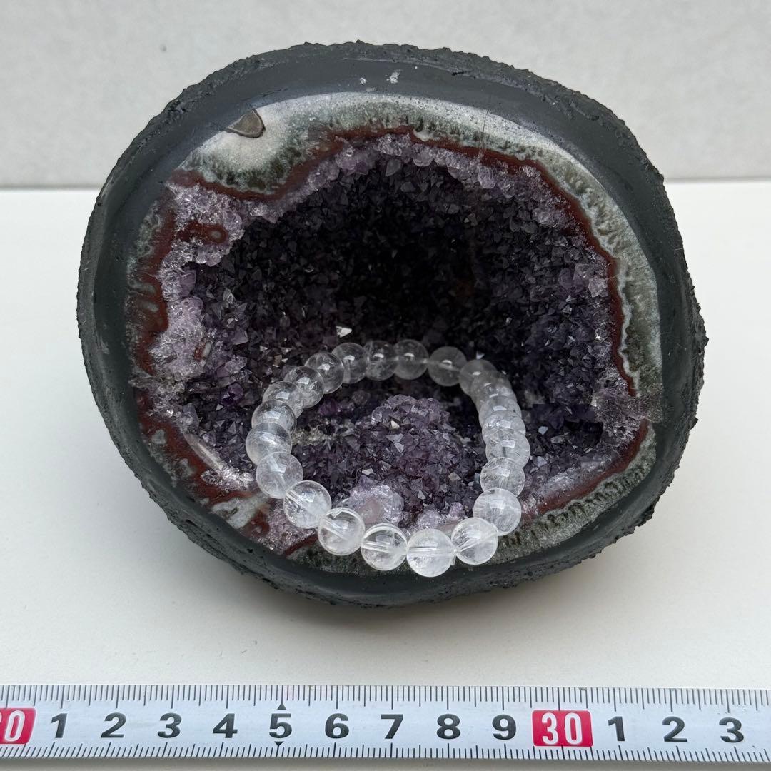 【特価】 約1.2kg! アメジスト ジオード ドゥルージー ドーム 天然石