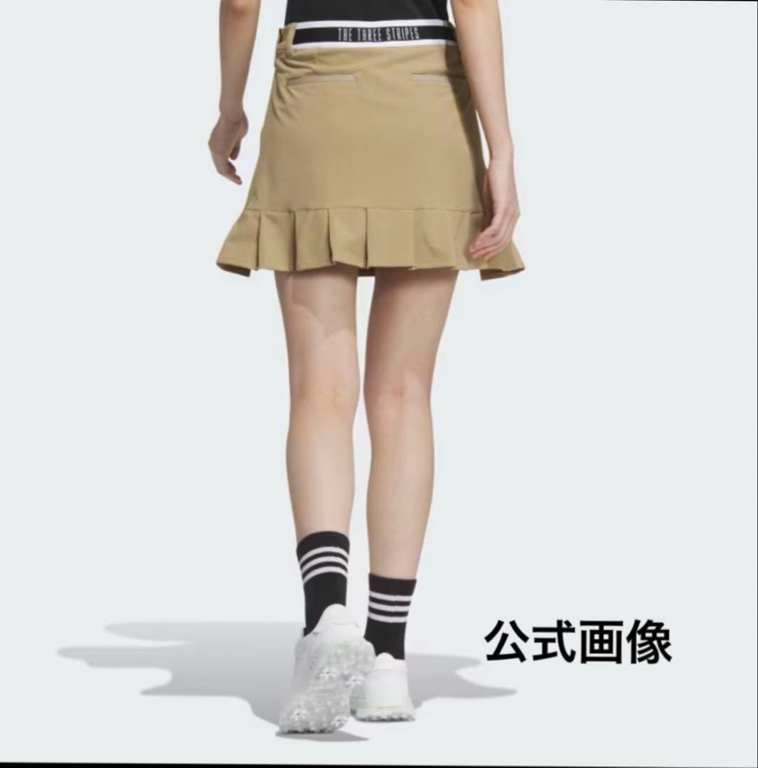 【新品】アディダスゴルフ 上下セット 長袖ポロシャツ＆プリーツスコート XL春