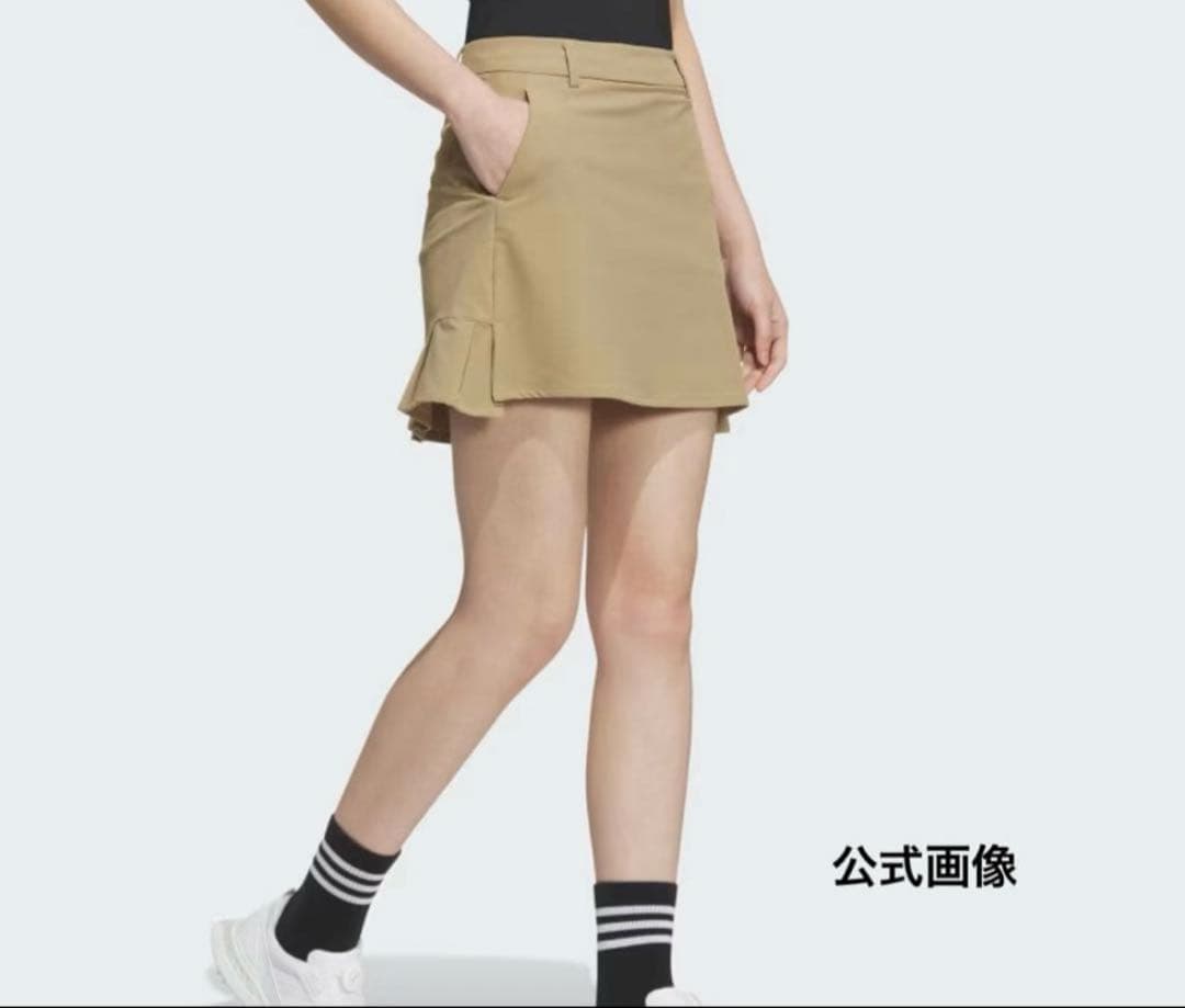 【新品】アディダスゴルフ 上下セット 長袖ポロシャツ＆プリーツスコート XL春